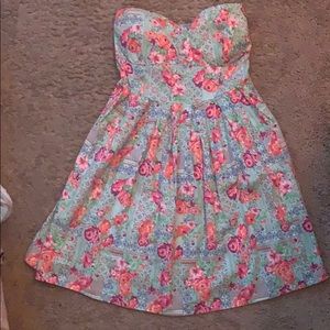 Strapless Summer Dress